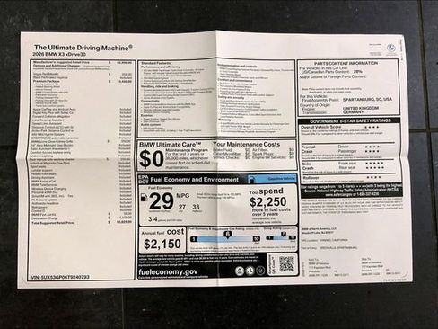 New 2026 BMW X3 xDrive30 w/ Premium Package image 14