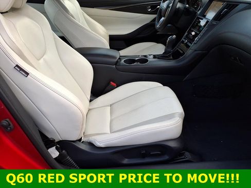 Used 2022 INFINITI Q60 Red Sport 400 w/ Proactive Package image 8