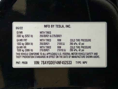 Used 2022 Tesla Model Y Performance AWD/4WD image 27