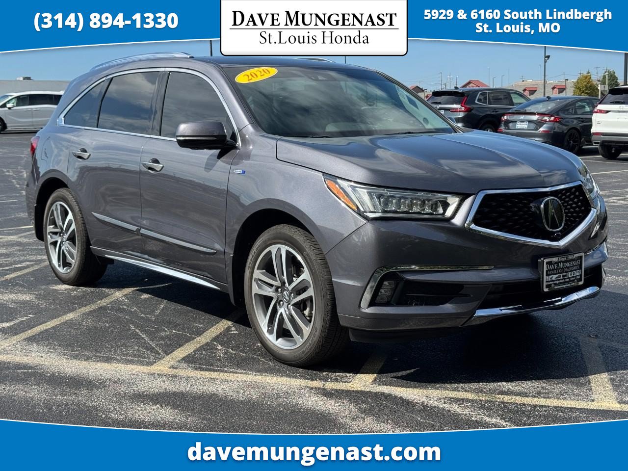 Used 2020 Acura MDX w/ Advance Package AWD/4WD image 1