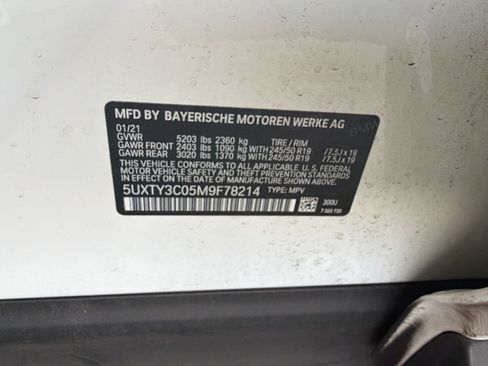 Used 2021 BMW X3 sDrive30i w/ Premium Package RWD image 12