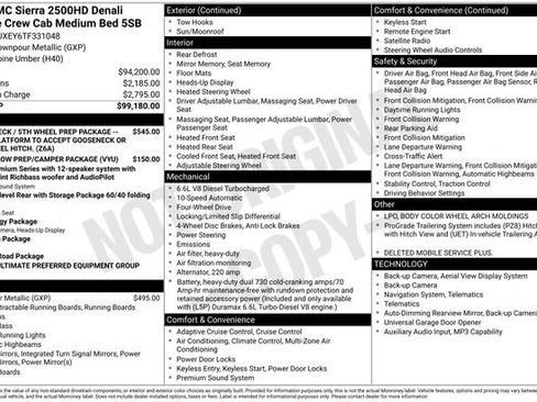 New 2026 GMC Sierra 2500 Denali Ultimate AWD/4WD image 26