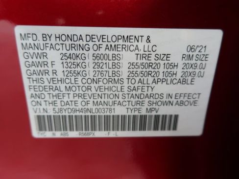 Used 2022 Acura MDX FWD w/ Technology Package image 49