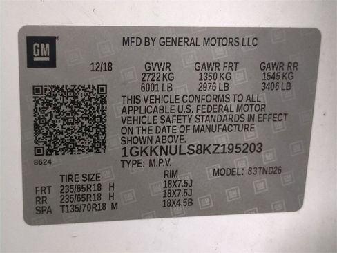 Certified 2019 GMC Acadia SLT image 33