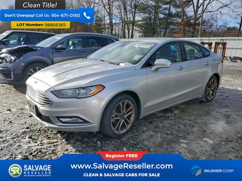 Used 2017 Ford Fusion SE image 1