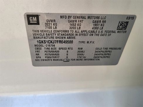 Used 2015 GMC Yukon Denali w/ Premium Package image 36