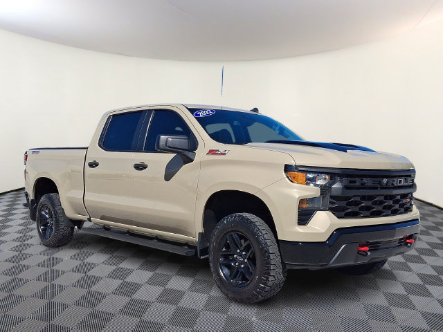 Used 2022 Chevrolet Silverado 1500 Custom Trail Boss w/ LPO, Dark Essentials Package AWD/4WD image 1