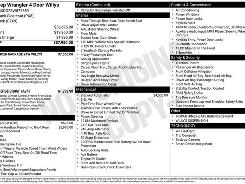 Certified 2025 Jeep Wrangler Unlimited Sport AWD/4WD image 37