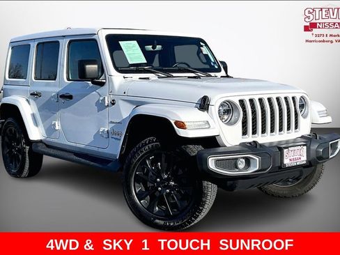 Used 2021 Jeep Wrangler Unlimited Sahara w/ Cold Weather Group image 1