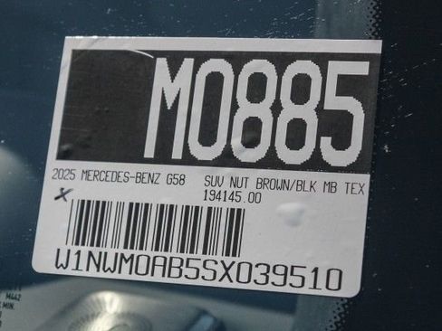 New 2025 Mercedes-Benz G 580 w/ EQ Technology image 29