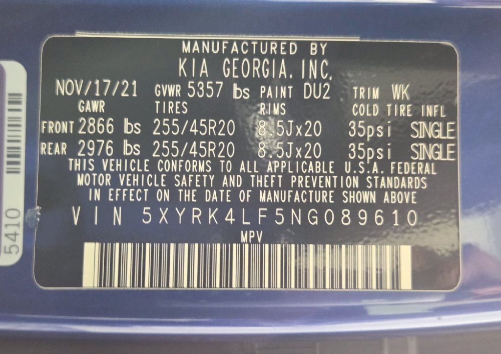 Used 2022 Kia Sorento SX FWD image 54