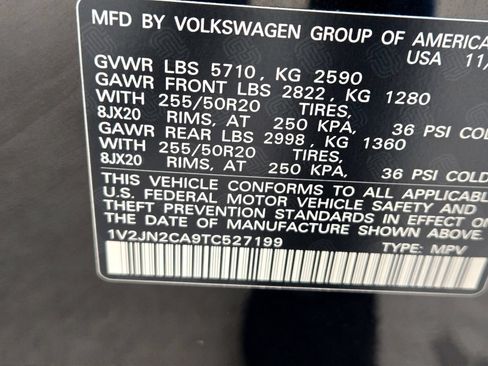 New 2026 Volkswagen Atlas SE FWD image 22