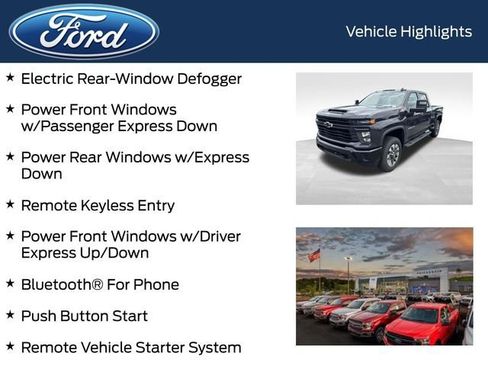 Used 2024 Chevrolet Silverado 2500 Custom w/ Custom Value Package AWD/4WD image 8