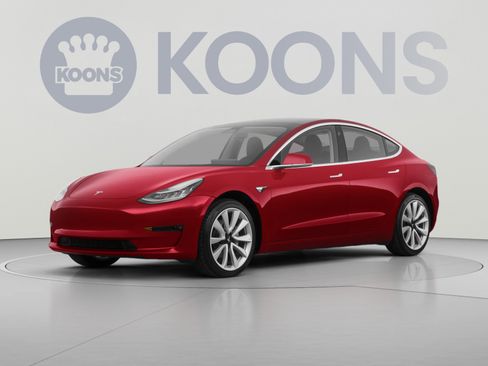 Used 2020 Tesla Model 3 Performance AWD/4WD image 1