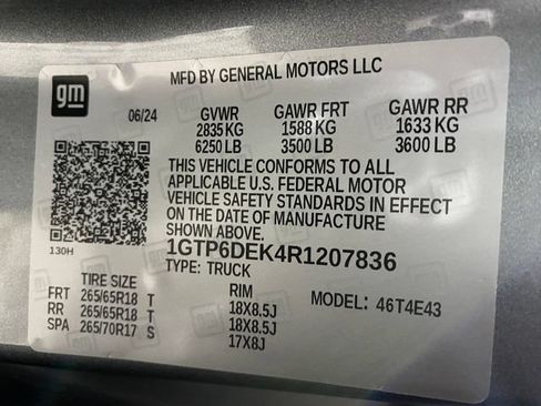 Certified 2024 GMC Canyon AT4 AWD/4WD image 33