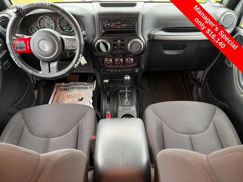 Used 2016 Jeep Wrangler Unlimited Sport w/ Quick Order Package 24S AWD/4WD image 11