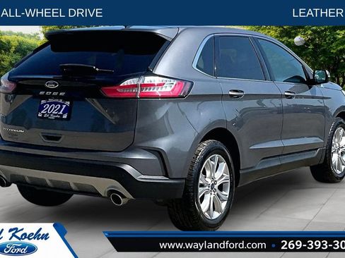 Used 2021 Ford Edge Titanium w/ Cargo Accessory Package FWD image 13