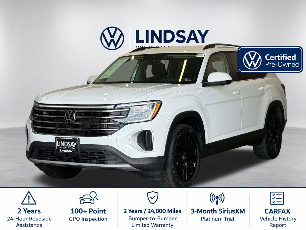 Used 2024 Volkswagen Atlas SE AWD/4WD image 3