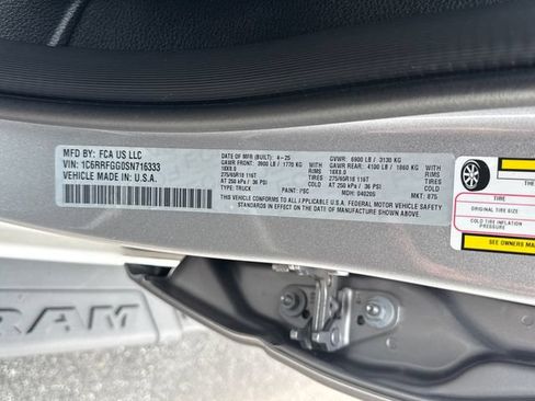 Used 2025 RAM 1500 Tradesman w/ Night Edition AWD/4WD image 19