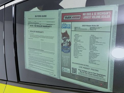 Certified 2025 Nissan Kicks SR FWD image 13