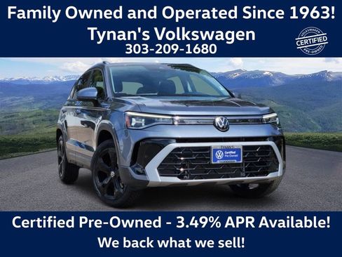 Certified 2025 Volkswagen Taos SEL AWD/4WD image 1
