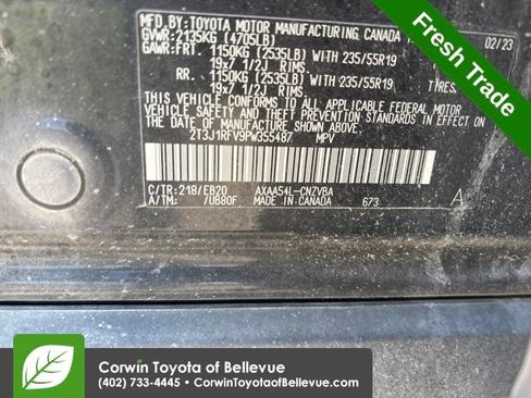 Used 2023 Toyota RAV4 Adventure w/ Convenience Package AWD/4WD image 12