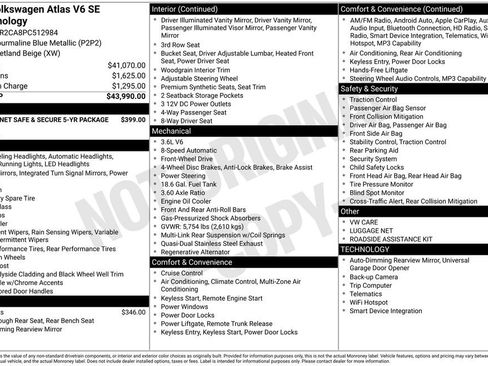 Used 2023 Volkswagen Atlas SE FWD image 23