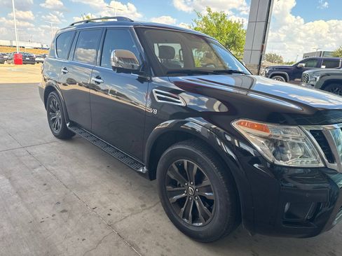 Used 2019 Nissan Armada Platinum w/ Interior Lighting Package AWD/4WD image 32