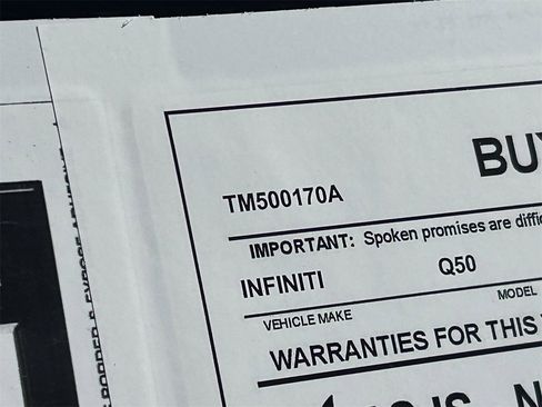 Certified 2024 INFINITI Q50 Red Sport 400 image 35