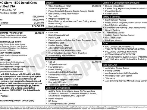 Used 2020 GMC Sierra 1500 Denali w/ Denali Ultimate Package AWD/4WD image 4