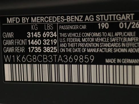 New 2026 Mercedes-Benz S 63 AMG S image 10