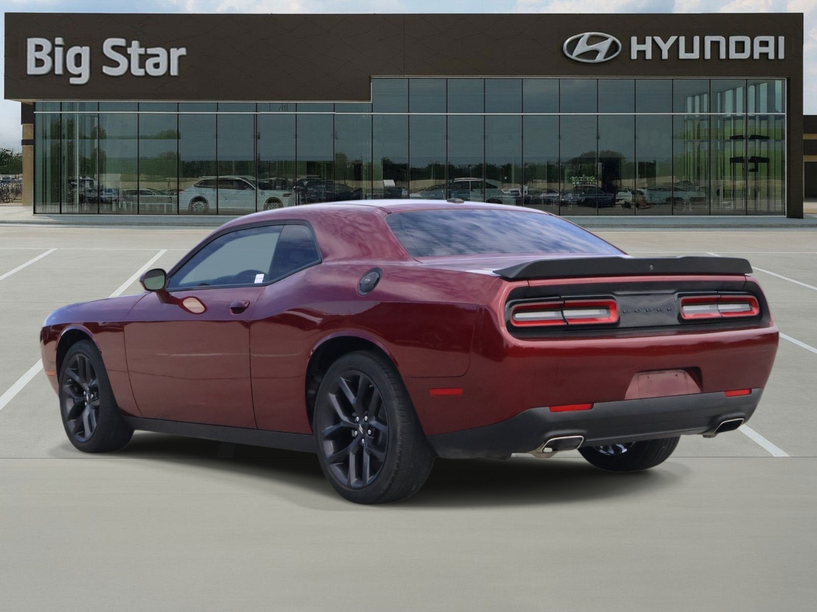 Used 2023 Dodge Challenger SXT w/ Blacktop Package RWD image 3