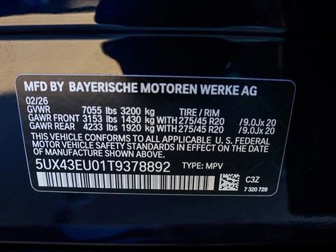 New 2026 BMW X5 xDrive50e image 27