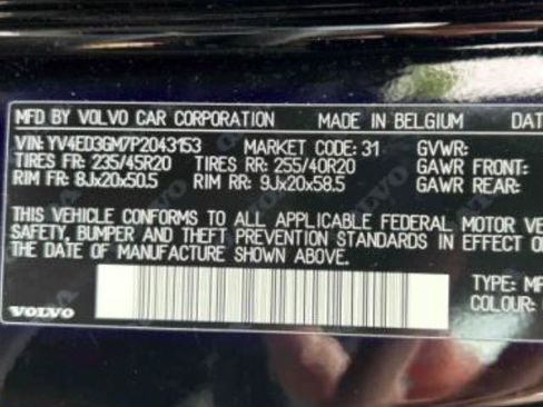 Certified 2023 Volvo C40 P8 Recharge Ultimate AWD/4WD image 11