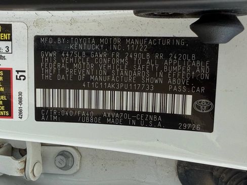 Used 2023 Toyota Camry LE FWD image 34