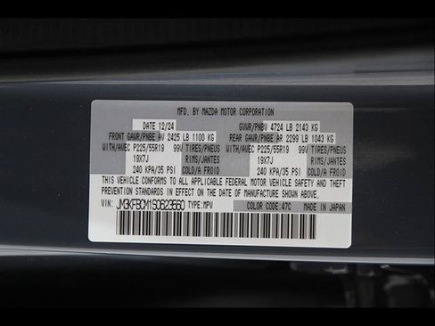 Certified 2025 MAZDA CX-5 Carbon Edition AWD/4WD image 20