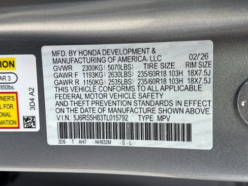 New 2026 Honda CR-V Sport-L image 28