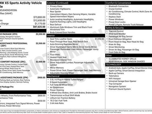 Used 2025 BMW X5 xDrive50e w/ Executive Package image 47