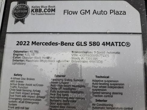 Used 2022 Mercedes-Benz GLS 580 4MATIC image 39