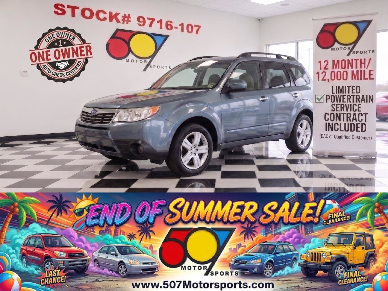 Used 2009 Subaru Forester 2.5X AWD/4WD image 1