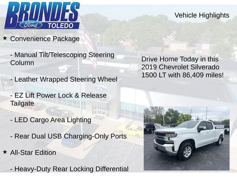 Used 2019 Chevrolet Silverado 1500 LT w/ All-Star Edition AWD/4WD image 31