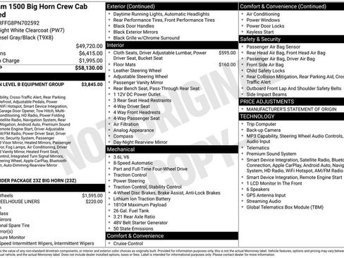 Used 2023 RAM 1500 Big Horn AWD/4WD image 31