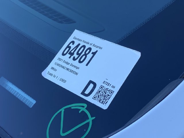 Used 2021 Dodge Durango SXT RWD image 37