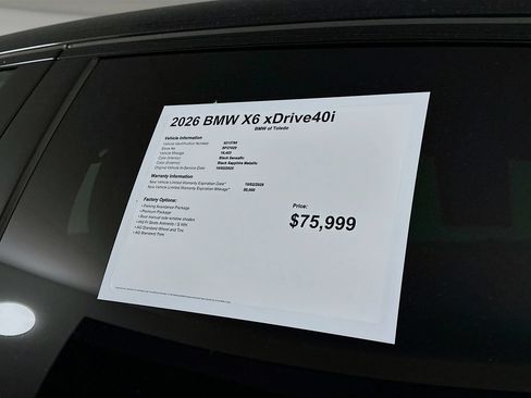 Used 2026 BMW X6 xDrive40i AWD/4WD image 12