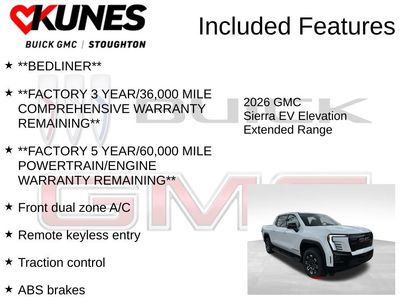 New 2026 GMC Sierra EV Elevation
