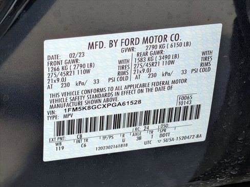 Used 2023 Ford Explorer ST w/ Equipment Group 401A AWD/4WD image 25
