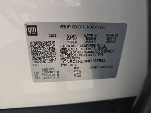 Used 2022 Chevrolet Tahoe High Country RWD image 32