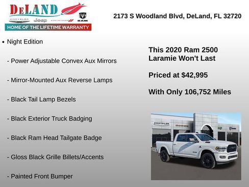 Used 2020 RAM 2500 Laramie image 24