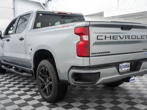 New 2026 Chevrolet Silverado 1500 Custom w/ Turbomax Blackout Package AWD/4WD image 7