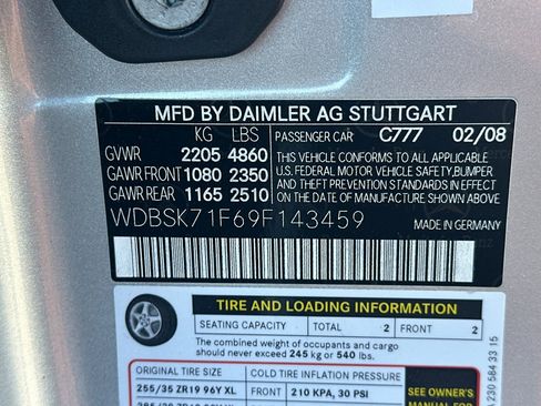 Used 2009 Mercedes-Benz SL 550 image 54